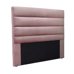 Cabeceira Cama Box Solteiro 90 Cm Arles Veludo S04 - D`rossi Cor Lilás
