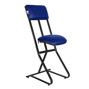 Banqueta Para Vigilantes E Vigias Linha Security Azul