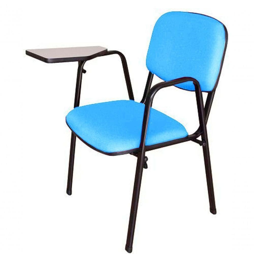 Cadeira Universitária Para Auditórios Linha Hotel Azul