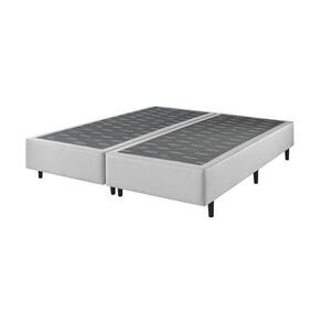 Base Para Cama Box Casal Ecoflex Prata 158x198x25cm Base Box