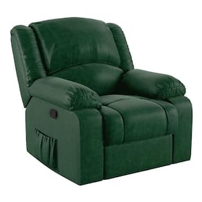 Poltrona Do Papai Reclinável Melim Zero Wall Pu Verde Musgo Fh1 - D`rossi