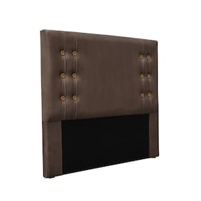 Cabeceira Cama Box Queen 160cm E Recamier Gênova Veludo S04 - D`rossi Cor Marrom