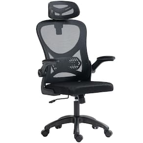 Cadeira Para EscritórioGiratóriaPresidente Executiva Belaggio Tela Mesh R01 Preto - Lyam Decor