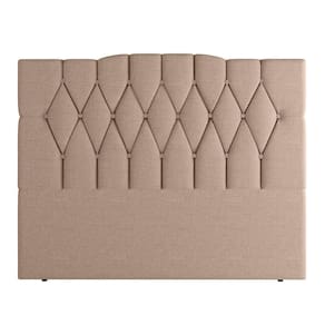 Cabeceira Para Cama Box Solteiro 90 Cm Amanda Linho Bege I02 - D`rossi