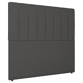 Cabeceira Cama Box Solteiro Ivana 90cm Linho Cinza