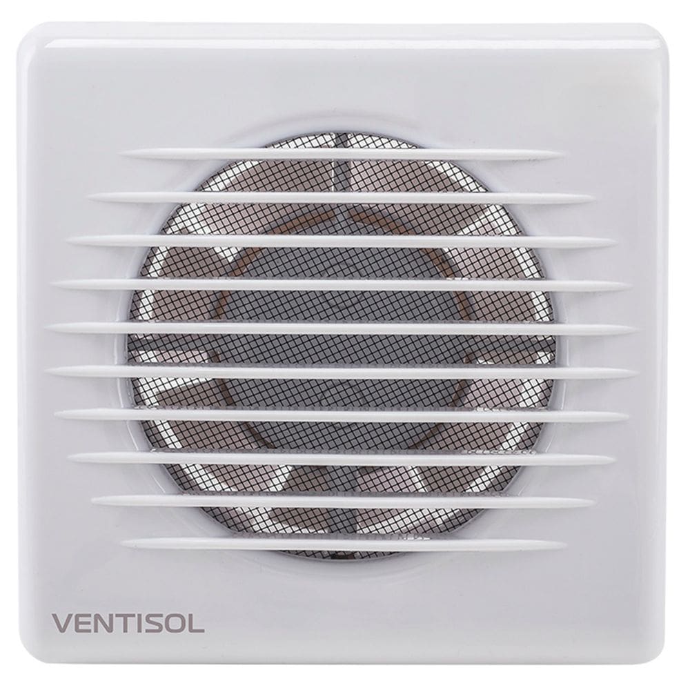 Exaustor para Banheiro Ventilador Axial 100mm Cozinha Premium Bivolt 127V/220V Ventisol Exb 100