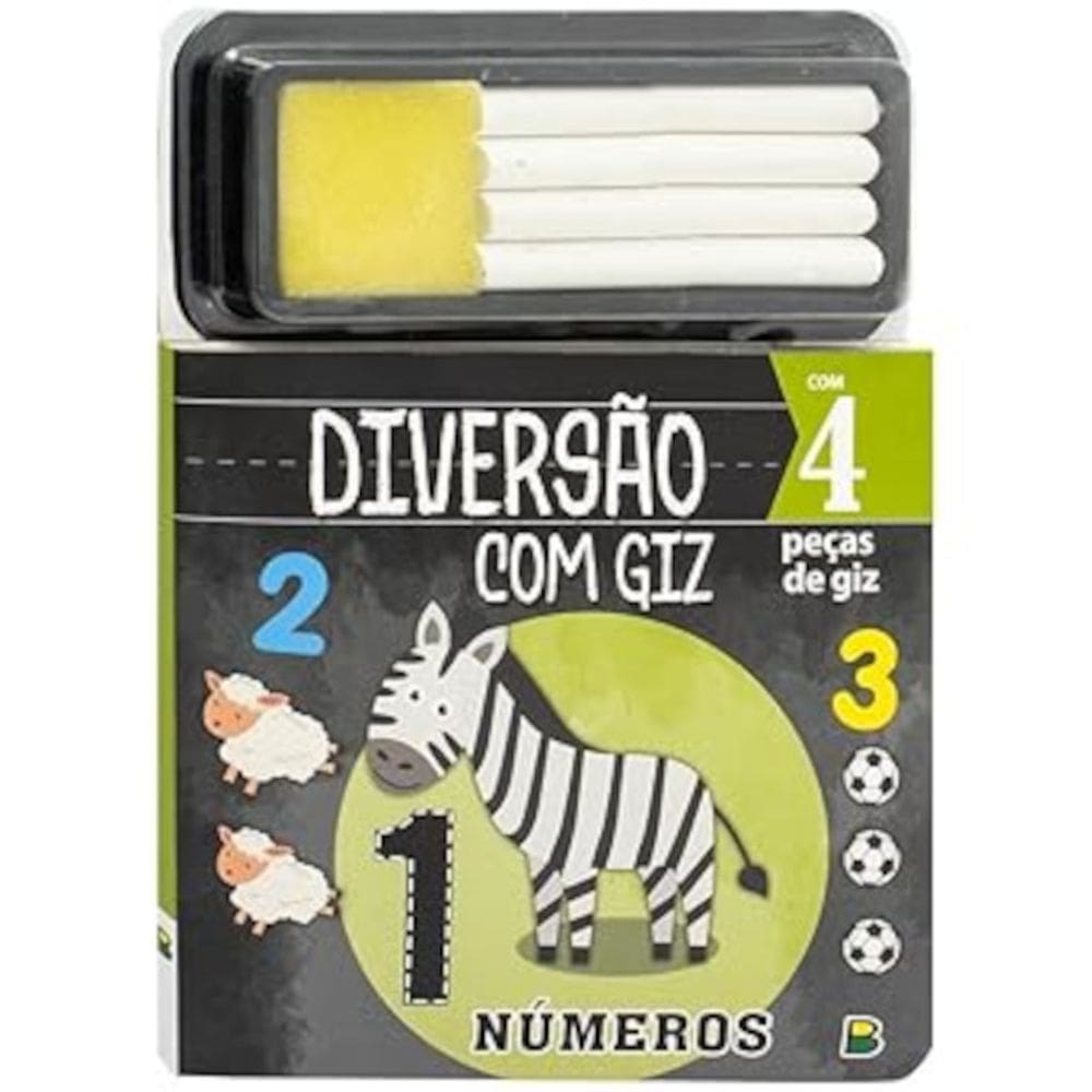 Diversão com giz - Números