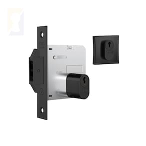Fechadura Stam Correr/Bater Externa 1006 Preto