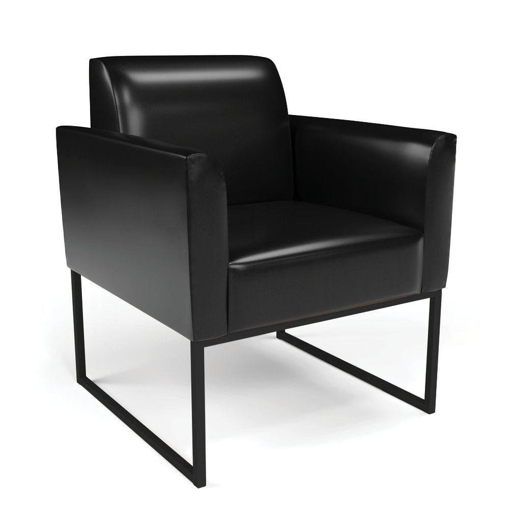 Poltrona Base Industrial Preto Marisa Corano Preto D03 - D`rossi