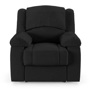 Poltrona Do Papai Reclinável Sala De Cinema Barcelona Touch Pu Preto