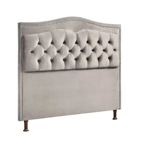 Cabeceira Estofada Holanda 1,60 2.0 Queen Shop Das Cabeceira Bege Marfim