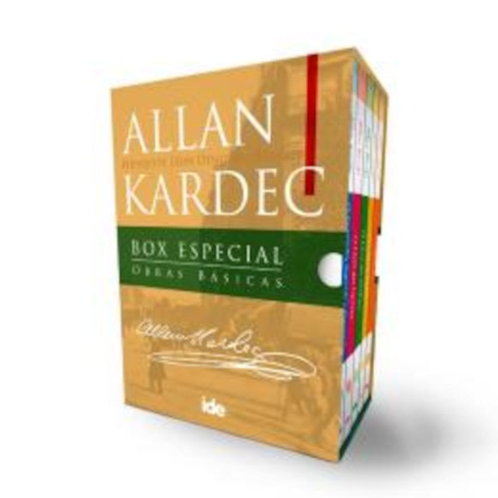 Box especial Allan Kardec