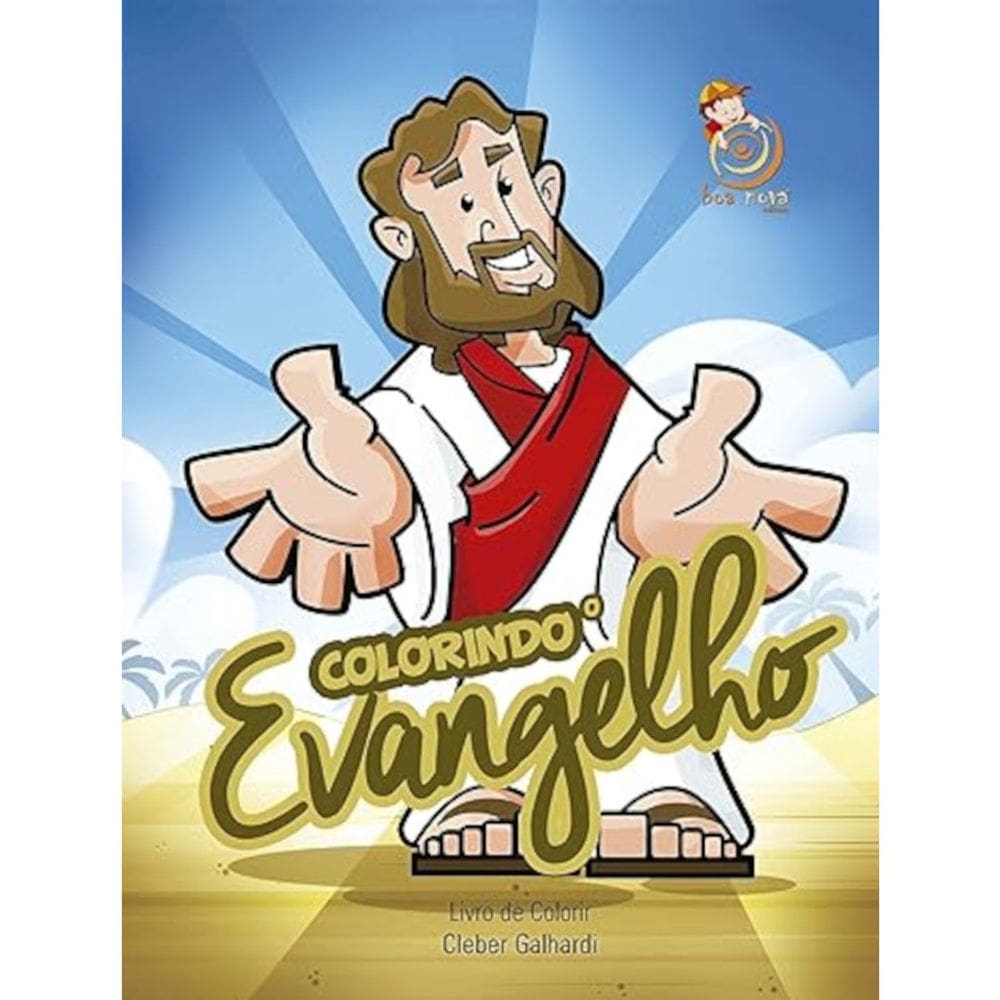 Livro de colorir - Volume I - Colorindo o evangelho