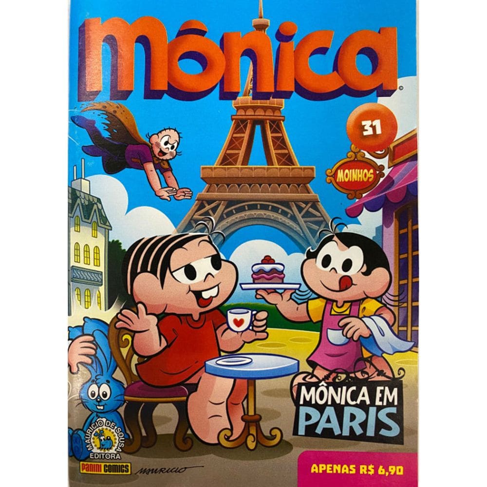 Gibi - Mônica - Ed 31 - Mônica Em Paris