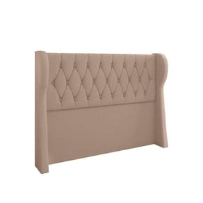 Cabeceira Para Cama Box Casal 140 Cm Beatriz Linho Bege I02 - D`rossi