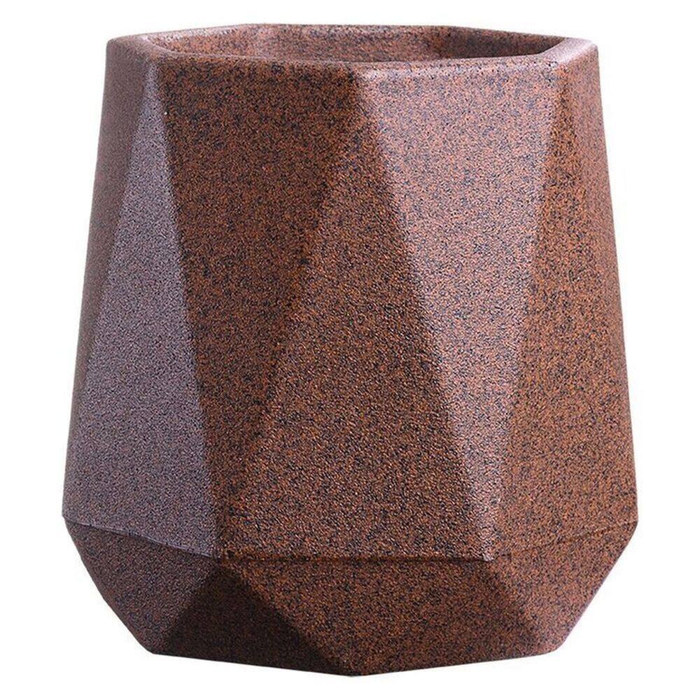 Conjunto de 10 Vasos Decorativo para Plantas Mariana Marrom