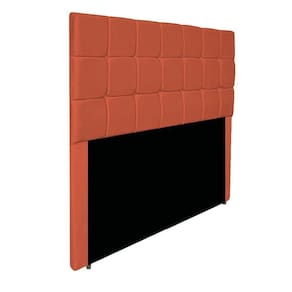 Cabeceira Estofada Manchester 195 Cm King Size Suede - Adj Decor Cor Terracota