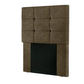 Cabeceira Estofada Cama Box 90cm Julia Shop Das Cabeceiras Marrom