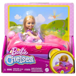 Barbie Family Chelsea Boneca e Carro Do Urso HXN05 Mattel