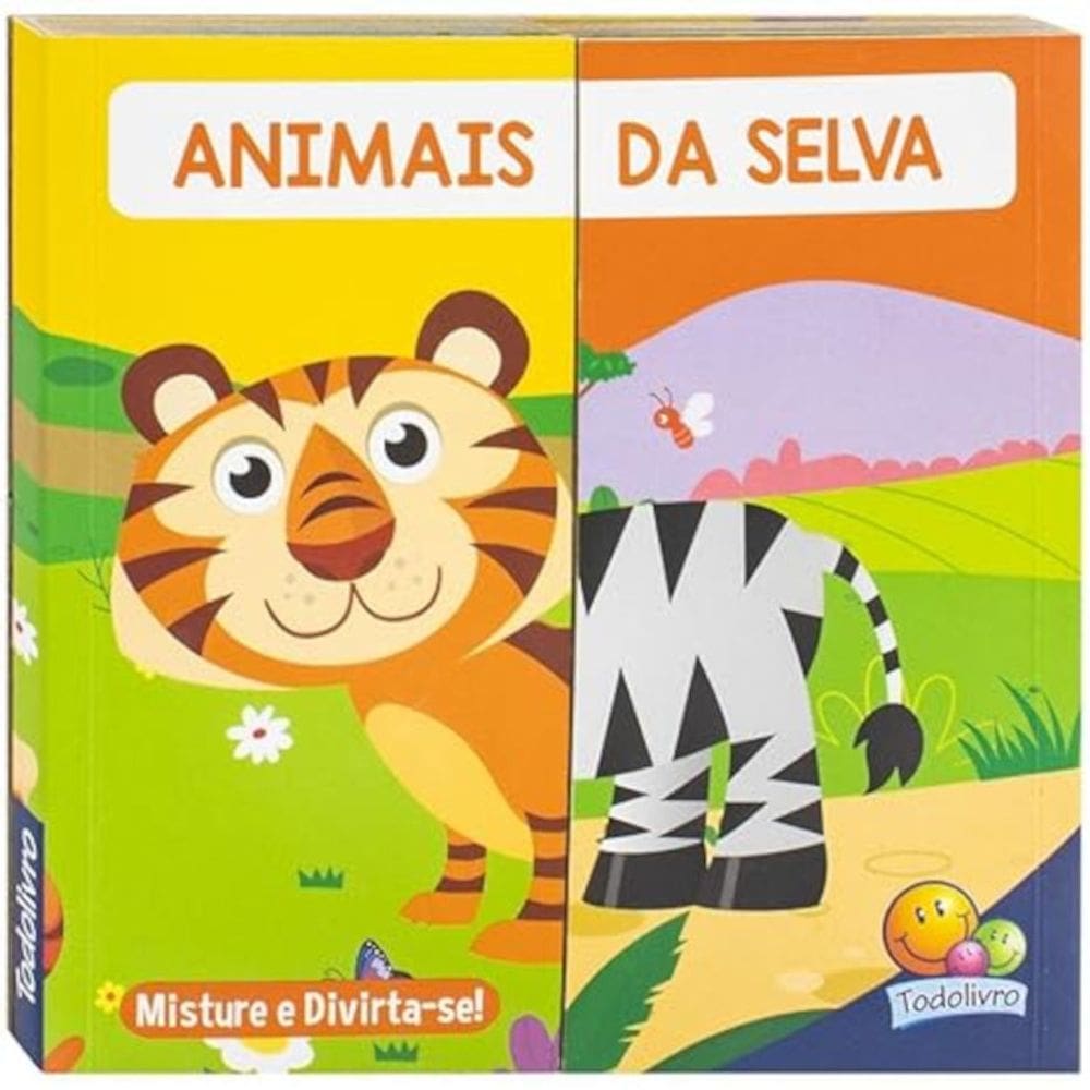 Misture e divirta-se! - Animais da selva