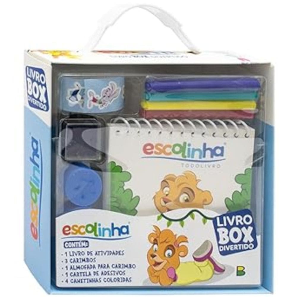 Livro-box divertido! - Escolinha