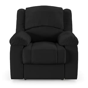 Poltrona Do Papai Reclinável Sala De Cinema Barcelona Elétrica Touch Usb Pu Preto