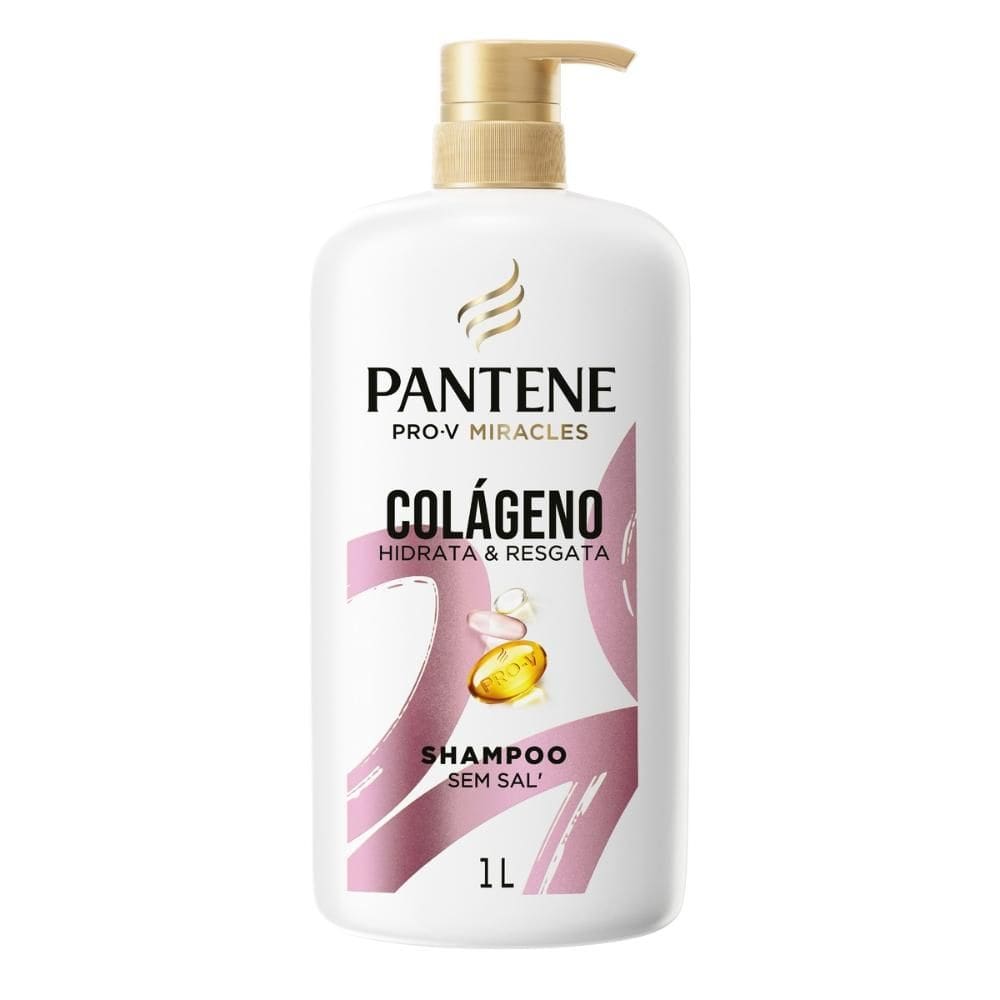 Shampoo Pantene Colageno 1L