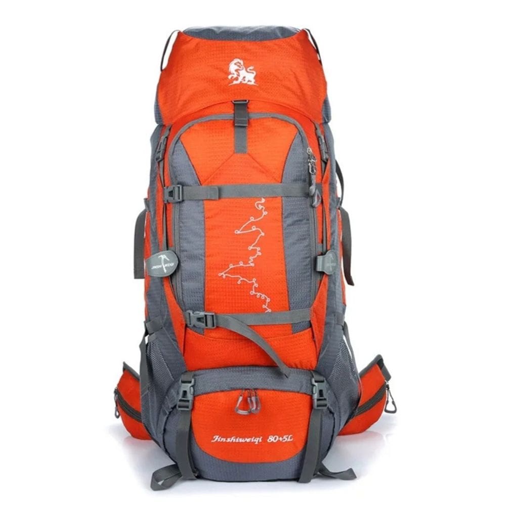 Mochila impermeável 85L Travel Camping Trekking Poliéster