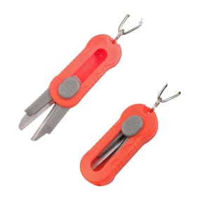 Tesoura de bolso de pesca HRR3 funcional em aço inoxidável 6,5 cm