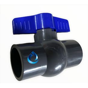 Válvula de PVC 110 mm x 100 mm para irrigação hidráulica