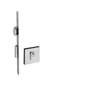 Fechadura Externa Canto Red. Rolete Maq 55mm Pado Cromado