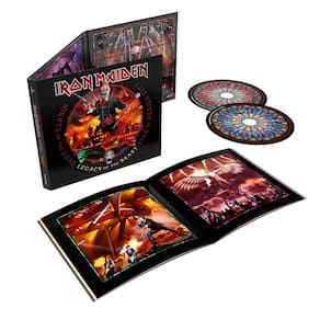 CD Iron Maiden Nights Of The Dead, Legacy Of The Beast Live In Mexico City