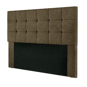 Cabeceira Cama Box Queen Julia Em Suede Shop Das Cabeceiras Marrom Chocolate