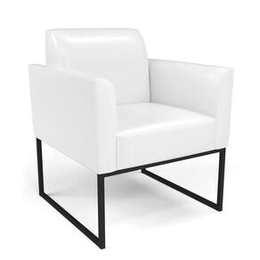 Poltrona Base Industrial Preto Marisa Corano Branco D03 - D`rossi