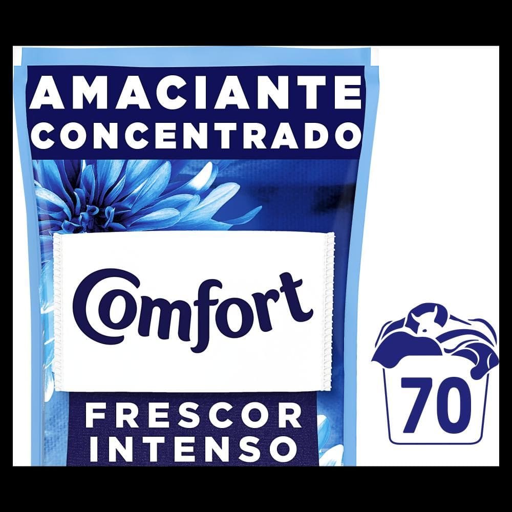 Amaciante Concentrado Comfort Frescor Intenso 1,8L Embalagem Econômica