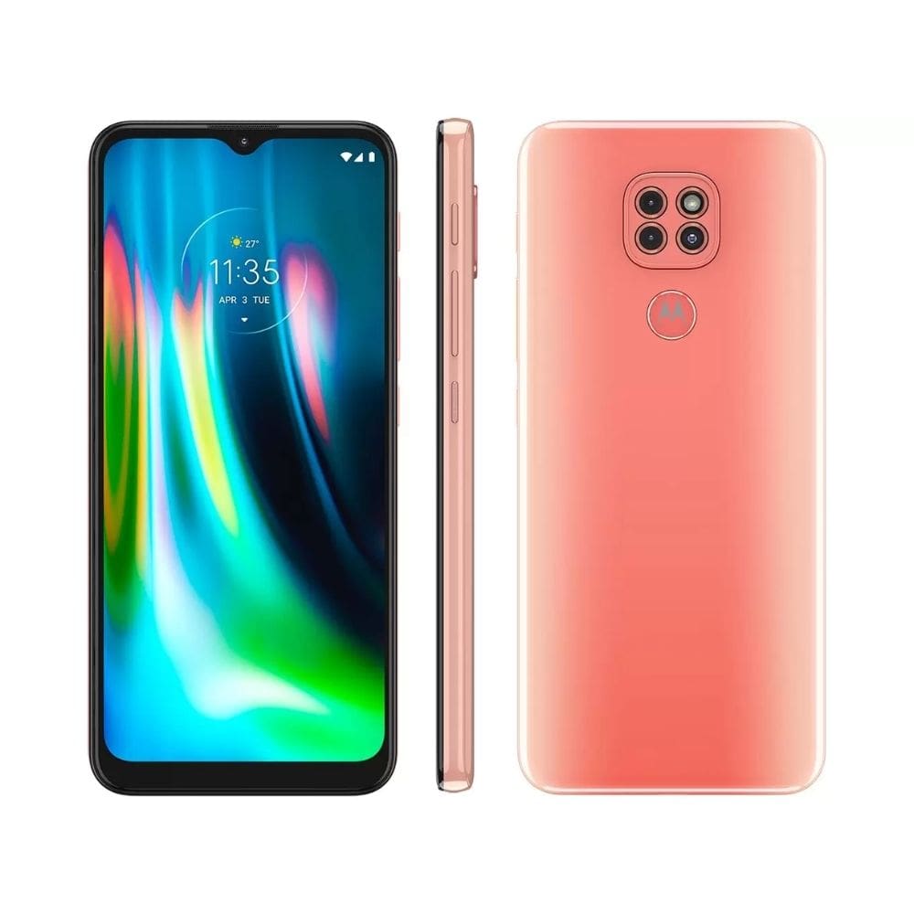 Usado: Motorola G9 Play 64 GB Rosa - Regular
