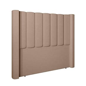 Cabeceira Para Cama Box Casal 140 Cm Rania Linho Bege I02 - D`rossi
