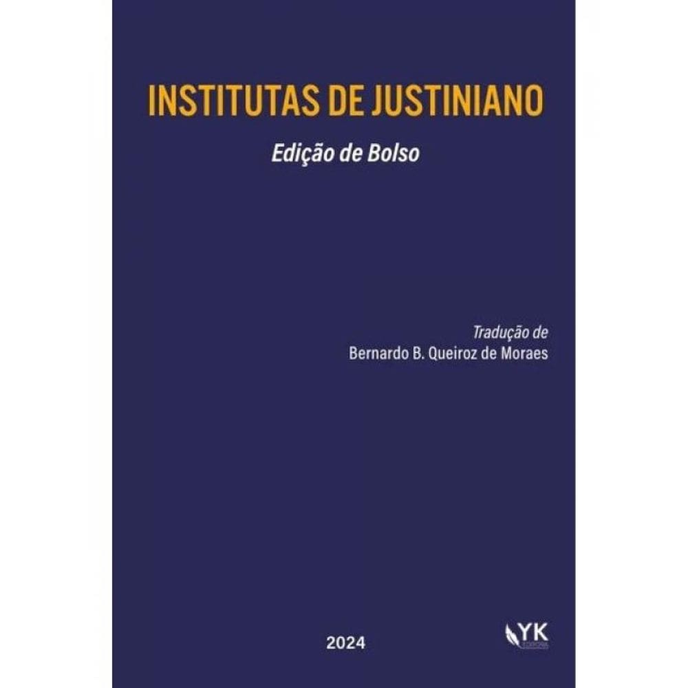 Institutas De Justiniano Edição De Bolso - 2024