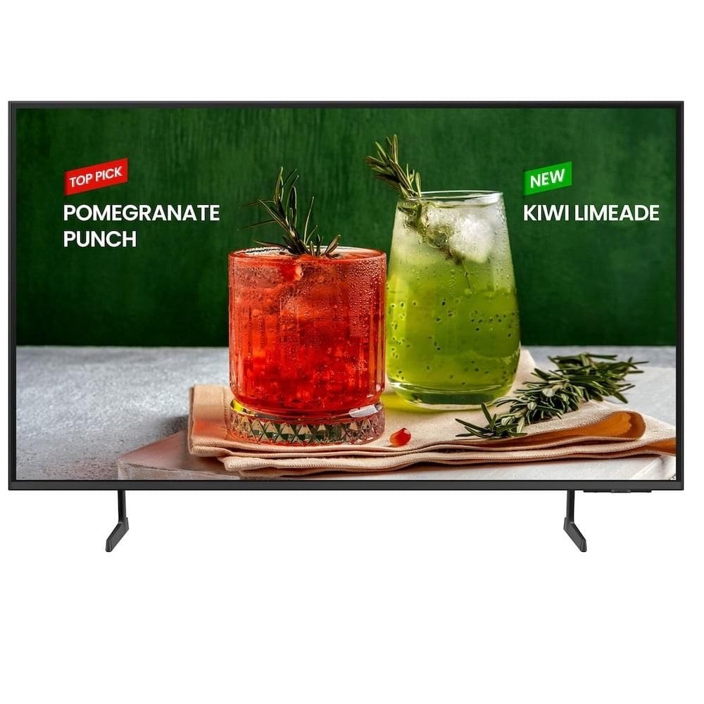 Smart TV Samsung 50" Ultra HD Crystal 4K LH50BEDHVGGXZD Tizen HDMI USB Wi-Fi Bluetooth Ethernet