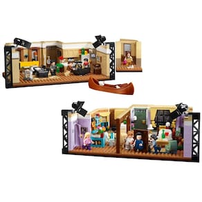Blocos de construção Friends Apartments 10292 com 7 figuras