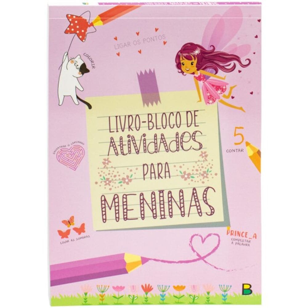 Livro-bloco de atividades - Meninas