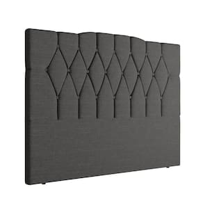Cabeceira Para Cama Box Queen 160 Cm Amanda Linho Cinza I02 - D`rossi