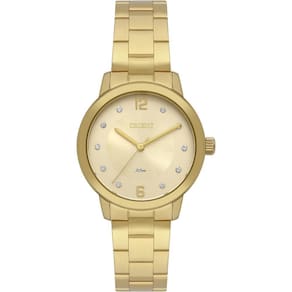 Relógio Orient Feminino Ref: Fgss0226 C2Kx Casual Dourado