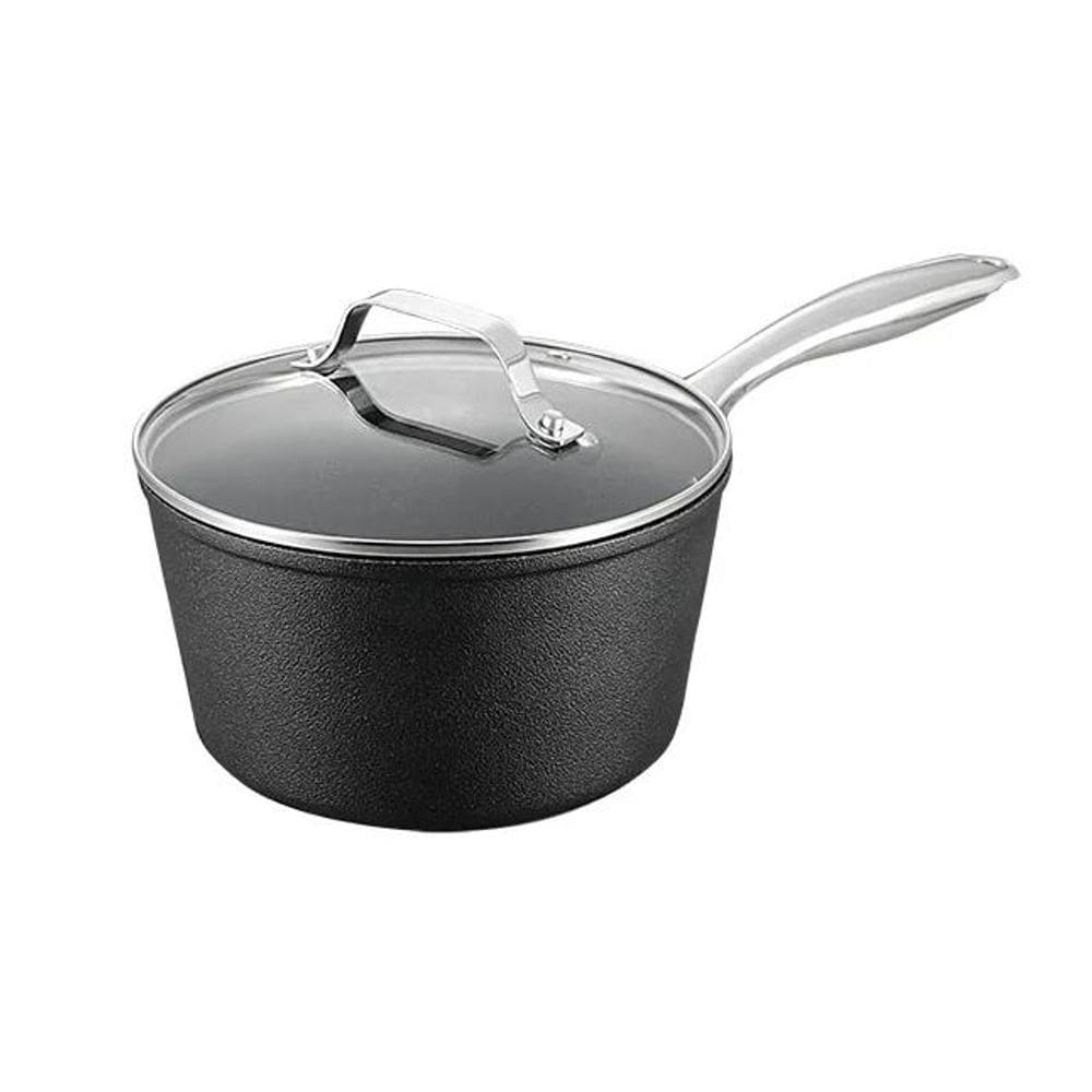 Panela Mimo PK16P 16 cm Inox Preto