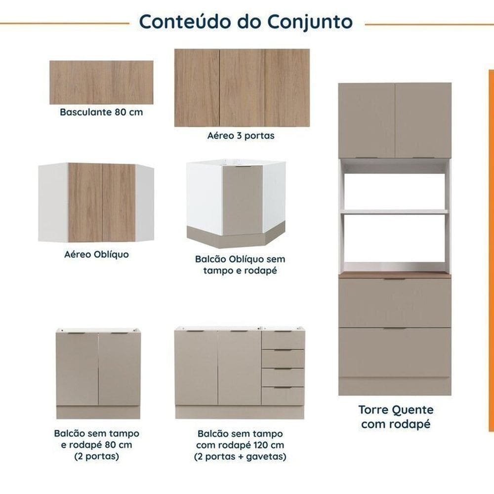 スタンダール・リエージュ2002/03 Mサイズ Cozinha Modulada 7 Peças sem Tampo com Rodapé Ipanema | Casas Bahia