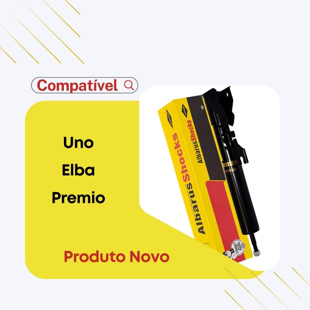 Amortecedor Oleo Traseiro Fiat Uno Quadrado 89-2013 (Exceto R/Turbo/Way/Novo)/Premio 89-95/Elba 89-96/Duna 89-96 - Dl