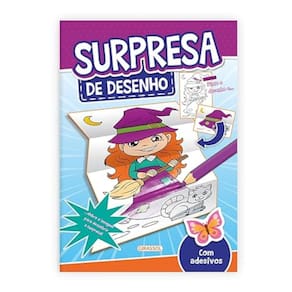 Surpresa de desenho - Bruxa
