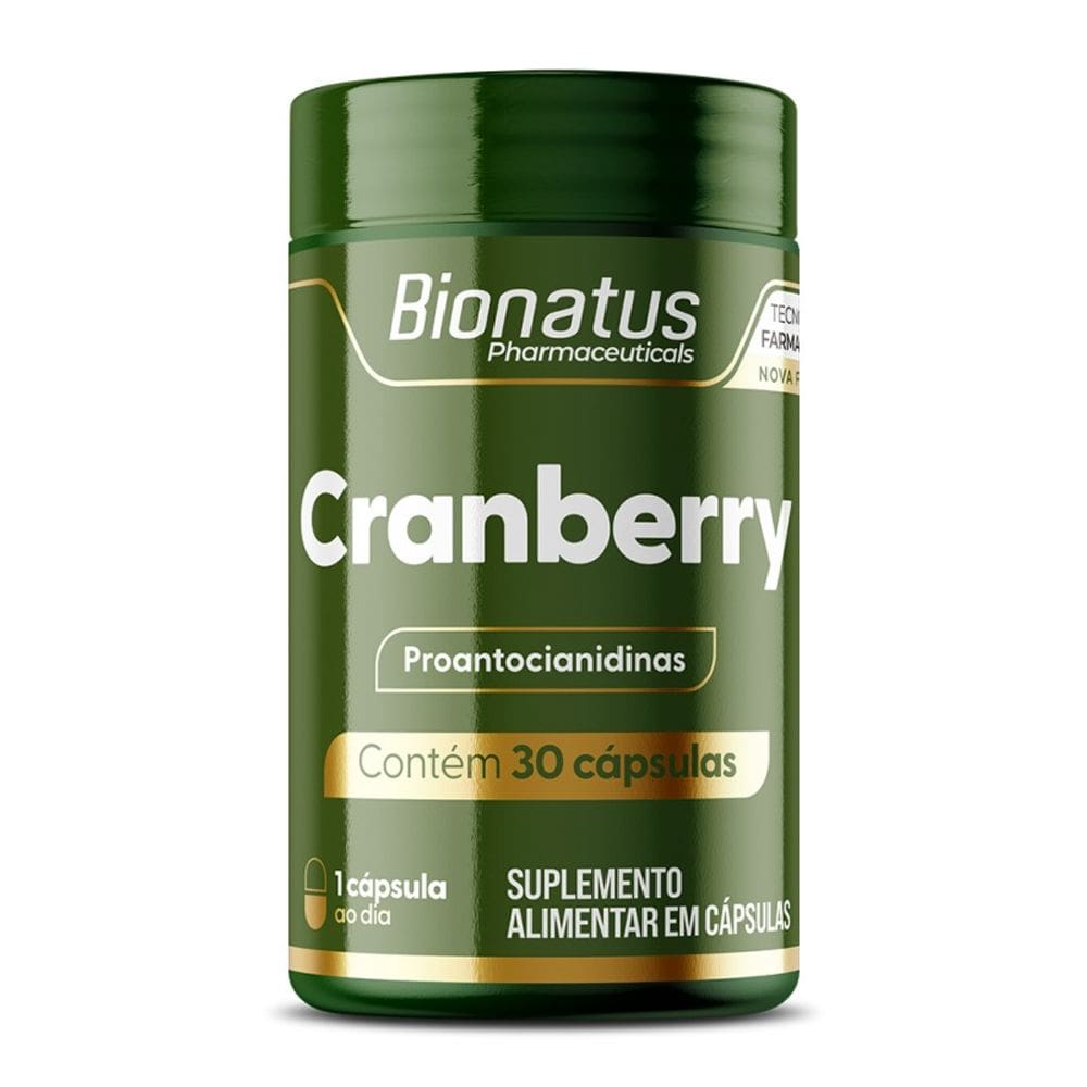 Cranberry 500mg Bionatus 70 Cápsulas