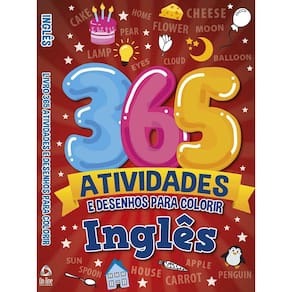 365 Atividades E Desenhos Para Colorir - Inglês