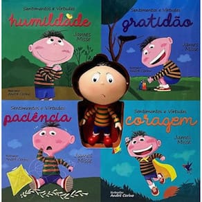 Coleção sentimentos e virtudes - Conjunto + miniatura